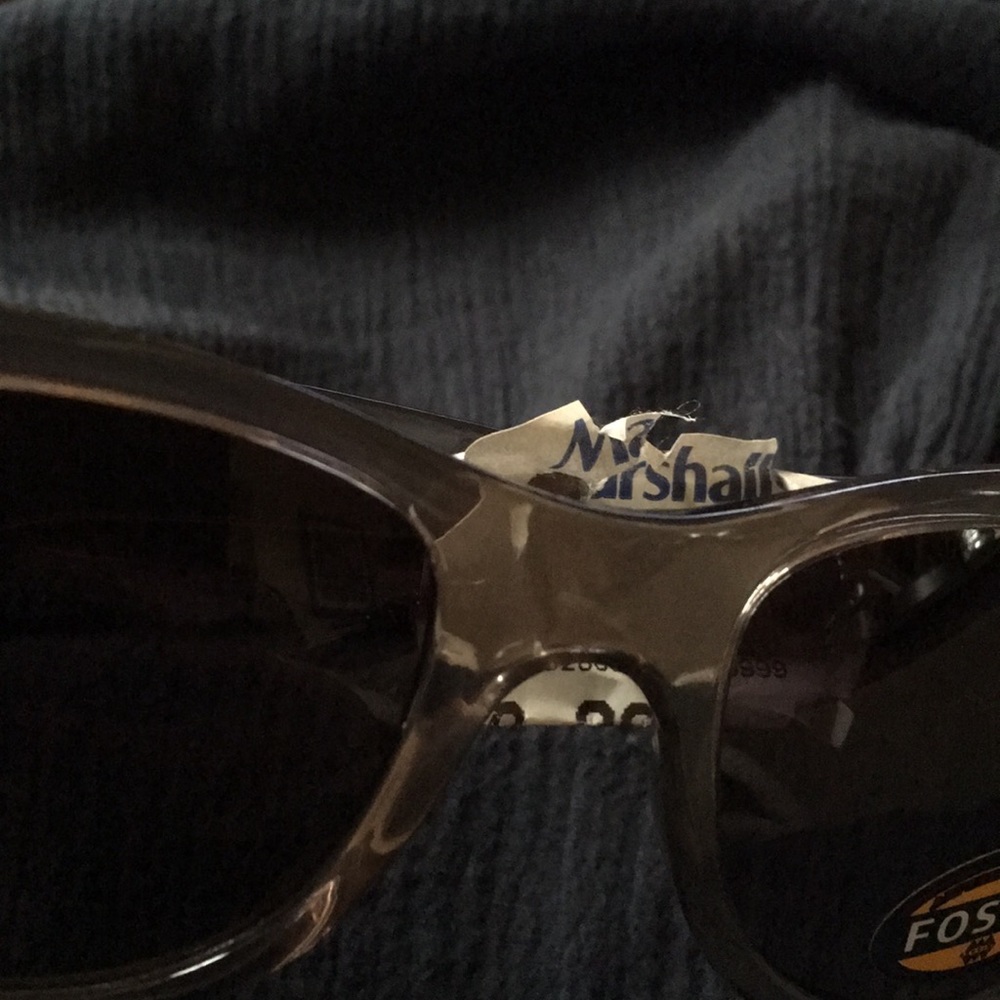 NWT Fossil Clear Gray Sunglasses - Picture 6 of 7